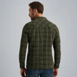 PME Legend Shirt Jacket Met Structuur Groen New
