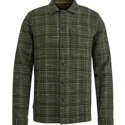 PME Legend Shirt Jacket Met Structuur Groen New