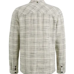 PME Legend Shirt Jacket Met Structuur Beige Cheap
