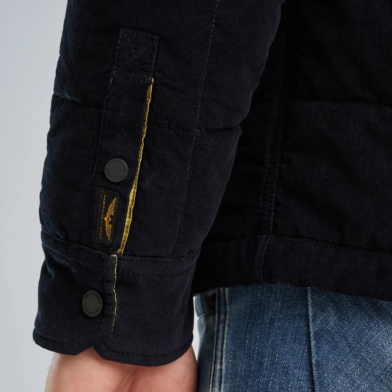 PME Legend Shirt Jacket Van Corduroy Blauw Hot