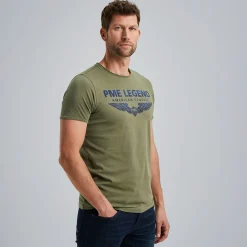 PME Legend Short Sleeve T-shirt Groen Flash Sale