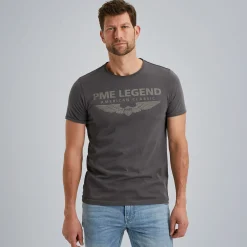 PME Legend Short Sleeve T-shirt Grijs Shop