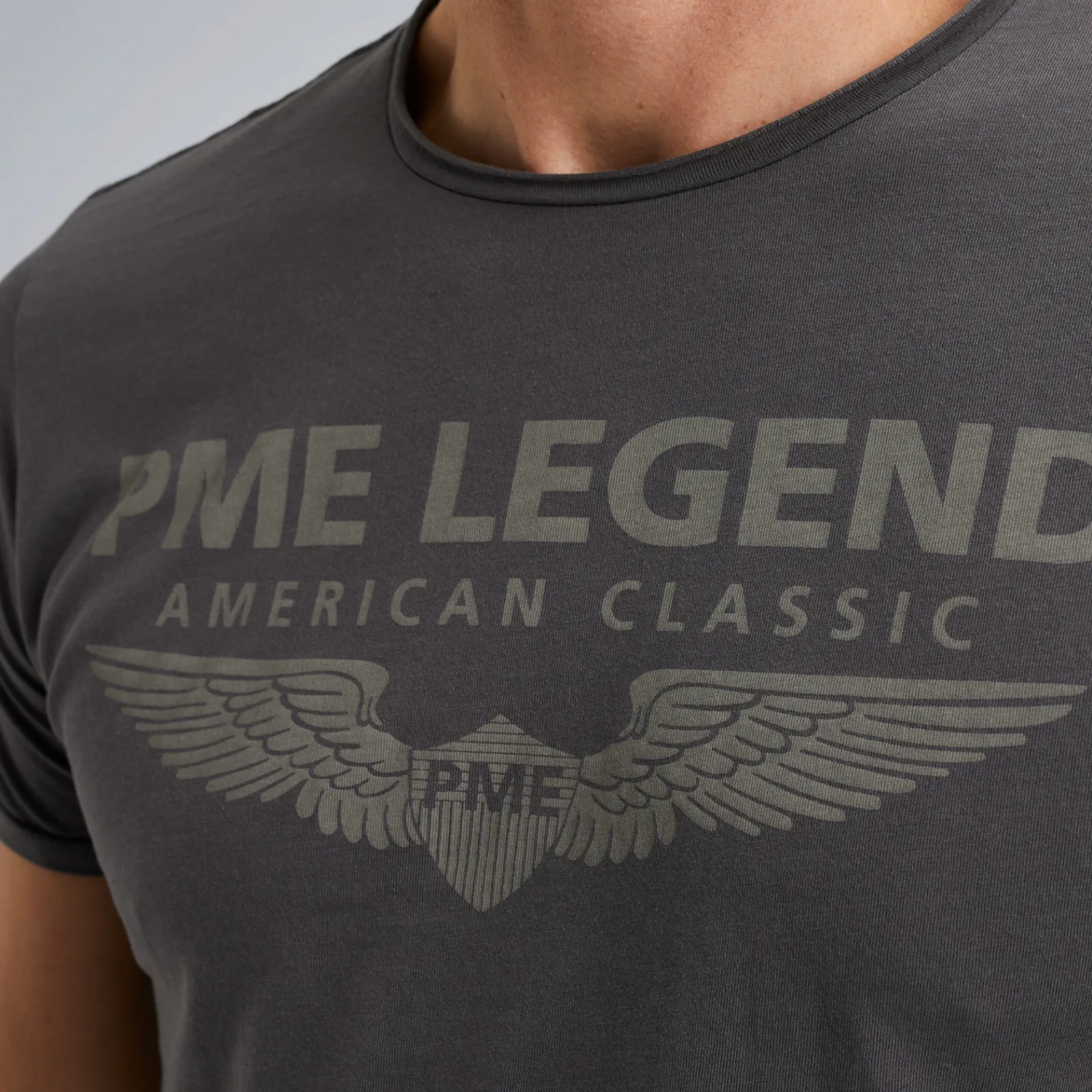 PME Legend Short Sleeve T-shirt Grijs Shop
