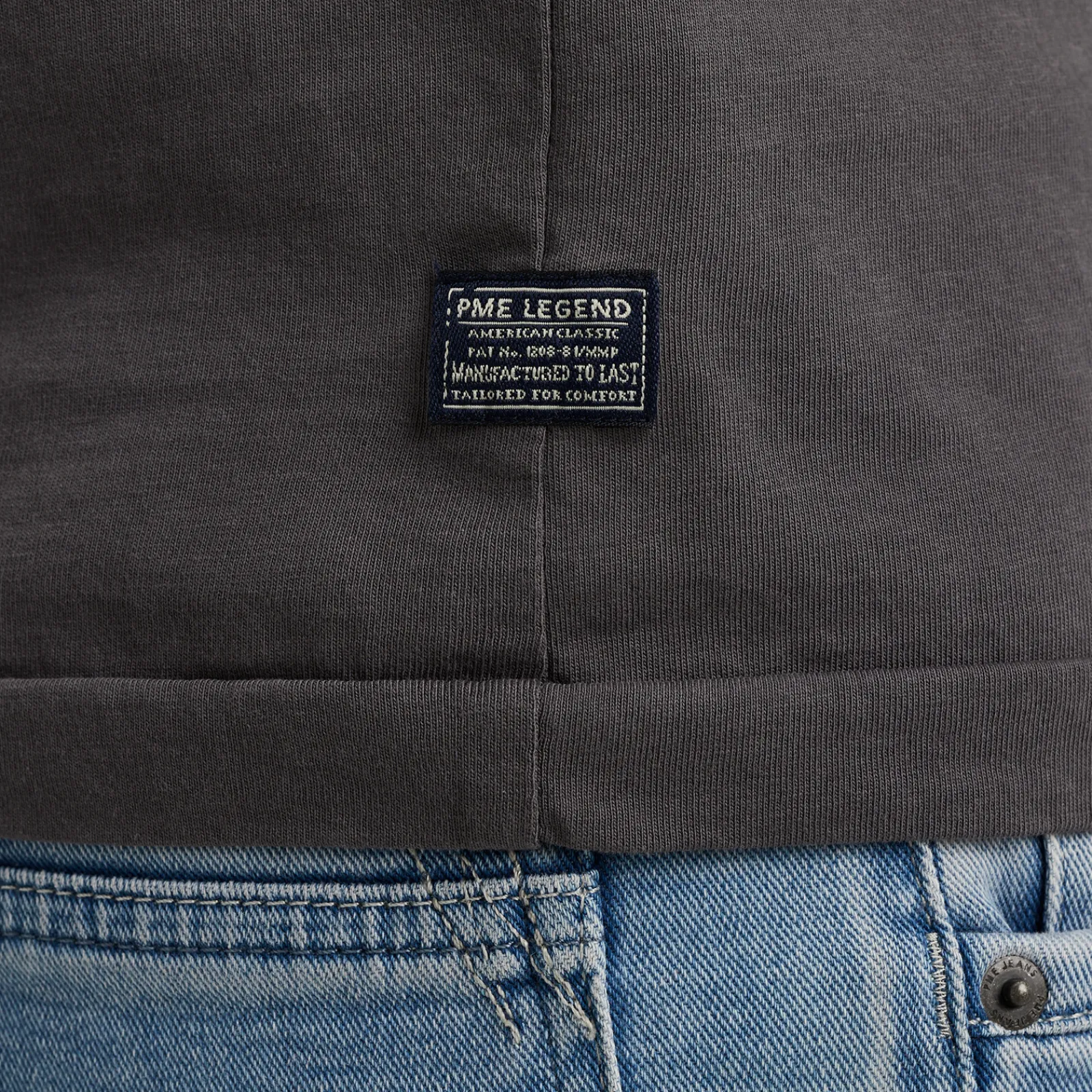 PME Legend Short Sleeve T-shirt Grijs Shop
