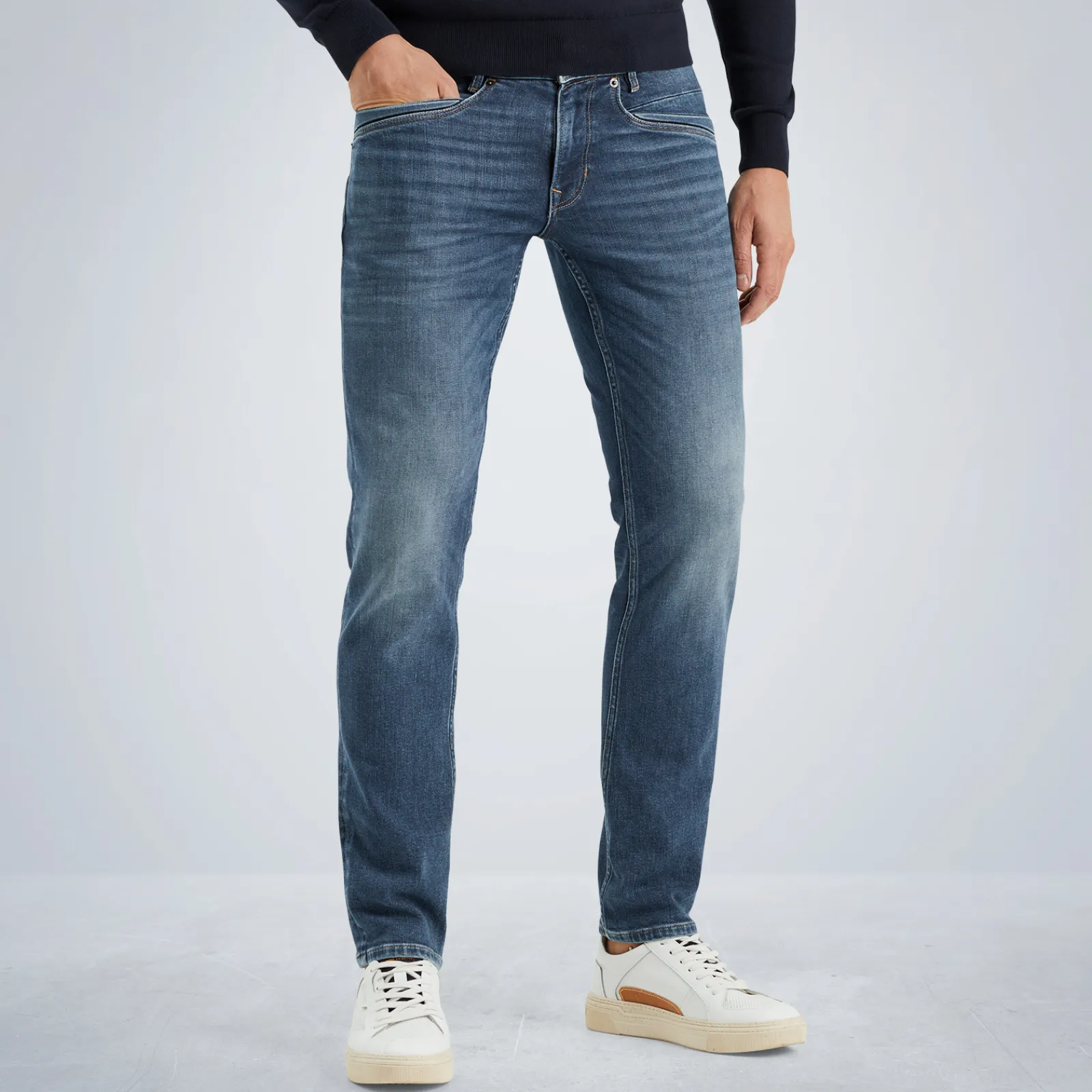PME Legend Skyrak Regular Fit Jeans Blauw Outlet