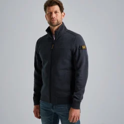 PME Legend Sweat Jacket Met Ritssluiting Blauw Shop