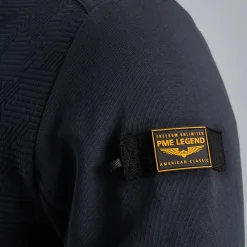 PME Legend Sweat Jacket Met Ritssluiting Blauw Shop