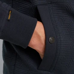 PME Legend Sweat Jacket Met Ritssluiting Blauw Shop