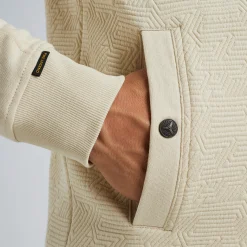 PME Legend Sweat Jacket Met Ritssluiting Beige Store
