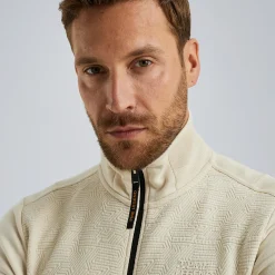 PME Legend Sweat Jacket Met Ritssluiting Beige Store