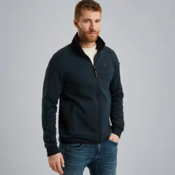 PME Legend Sweat Jacket Met Ritssluiting Blauw Sale