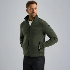 PME Legend Sweat Jacket Met Ritssluiting Groen Best