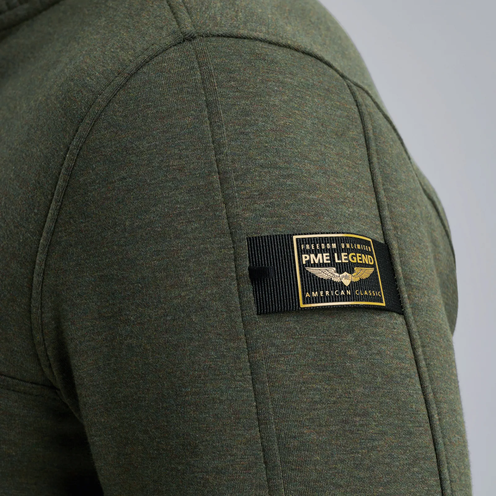 PME Legend Sweat Jacket Met Ritssluiting Groen Best