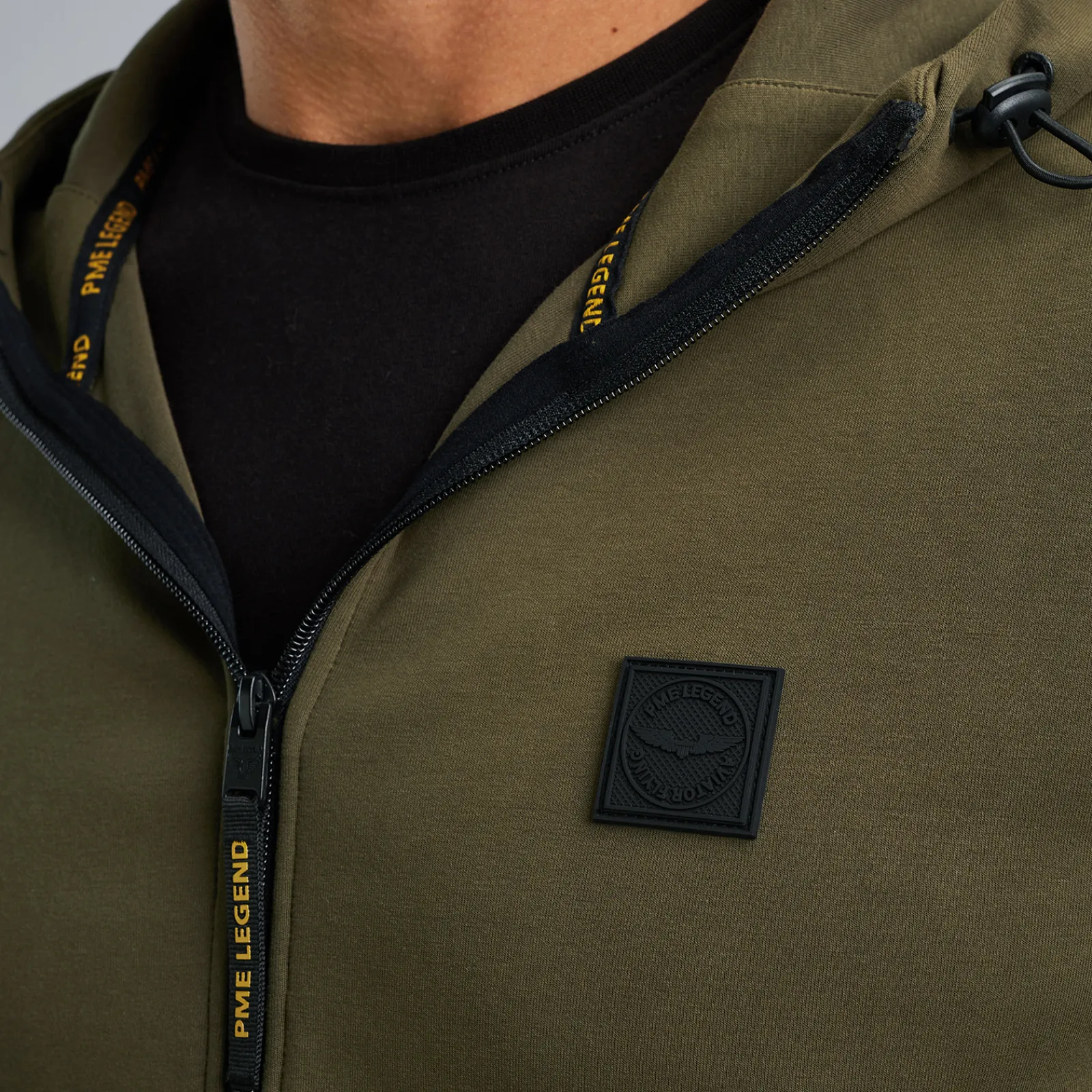 PME Legend Sweat Jacket Met Ritssluiting Groen Shop