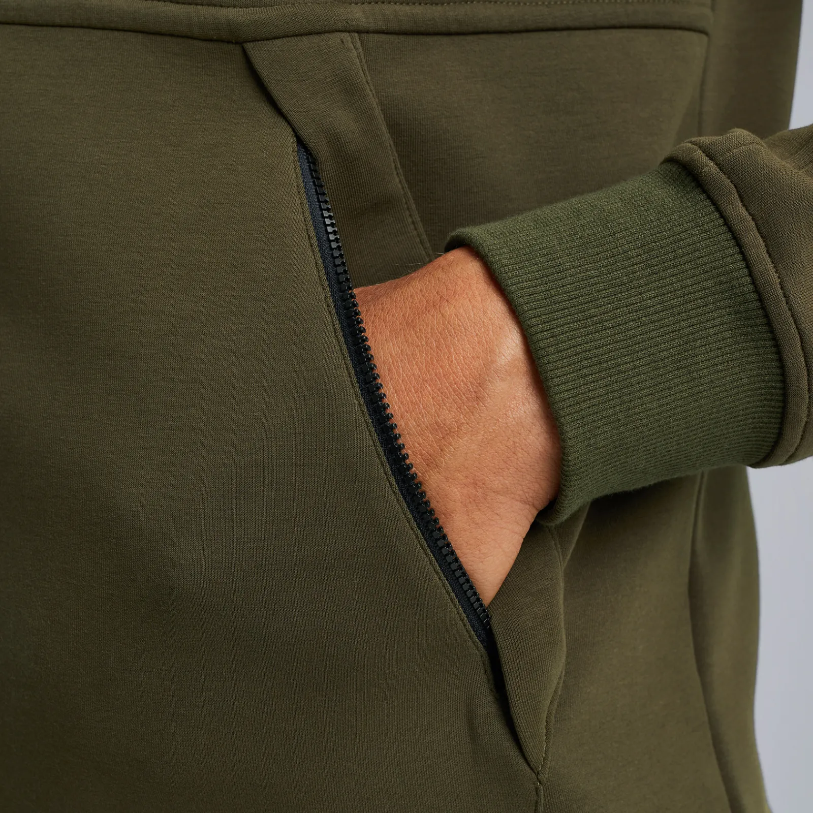 PME Legend Sweat Jacket Met Ritssluiting Groen Shop