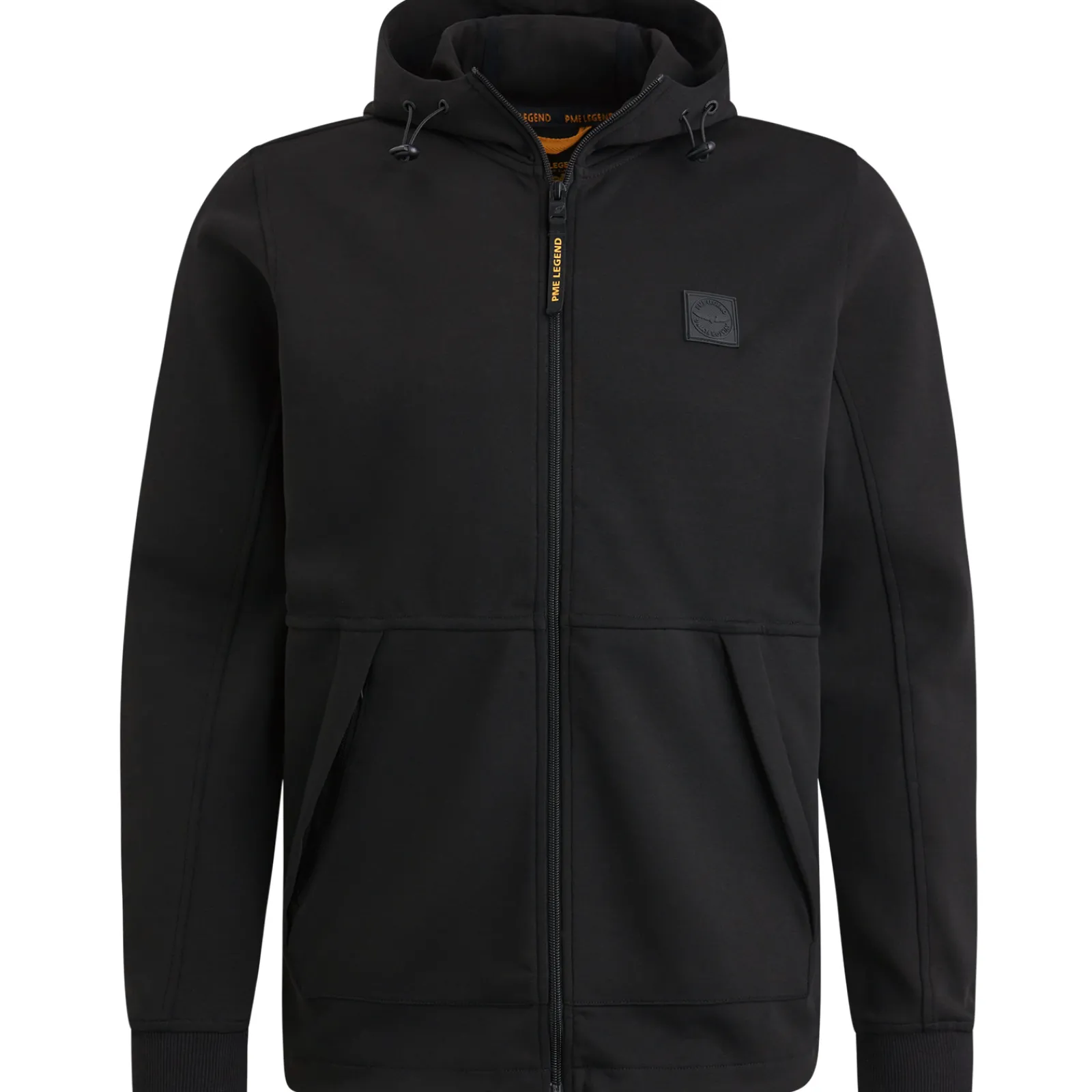 PME Legend Sweat Jacket Met Ritssluiting Zwart Flash Sale