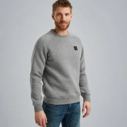 PME Legend Sweatshirt Met Flight Pocket Grijs Cheap
