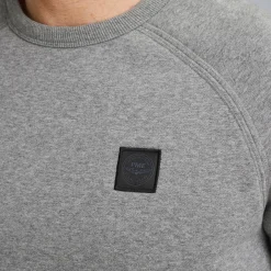 PME Legend Sweatshirt Met Flight Pocket Grijs Cheap