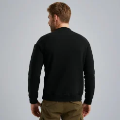 PME Legend Sweatshirt Met Flight Pocket Zwart Clearance