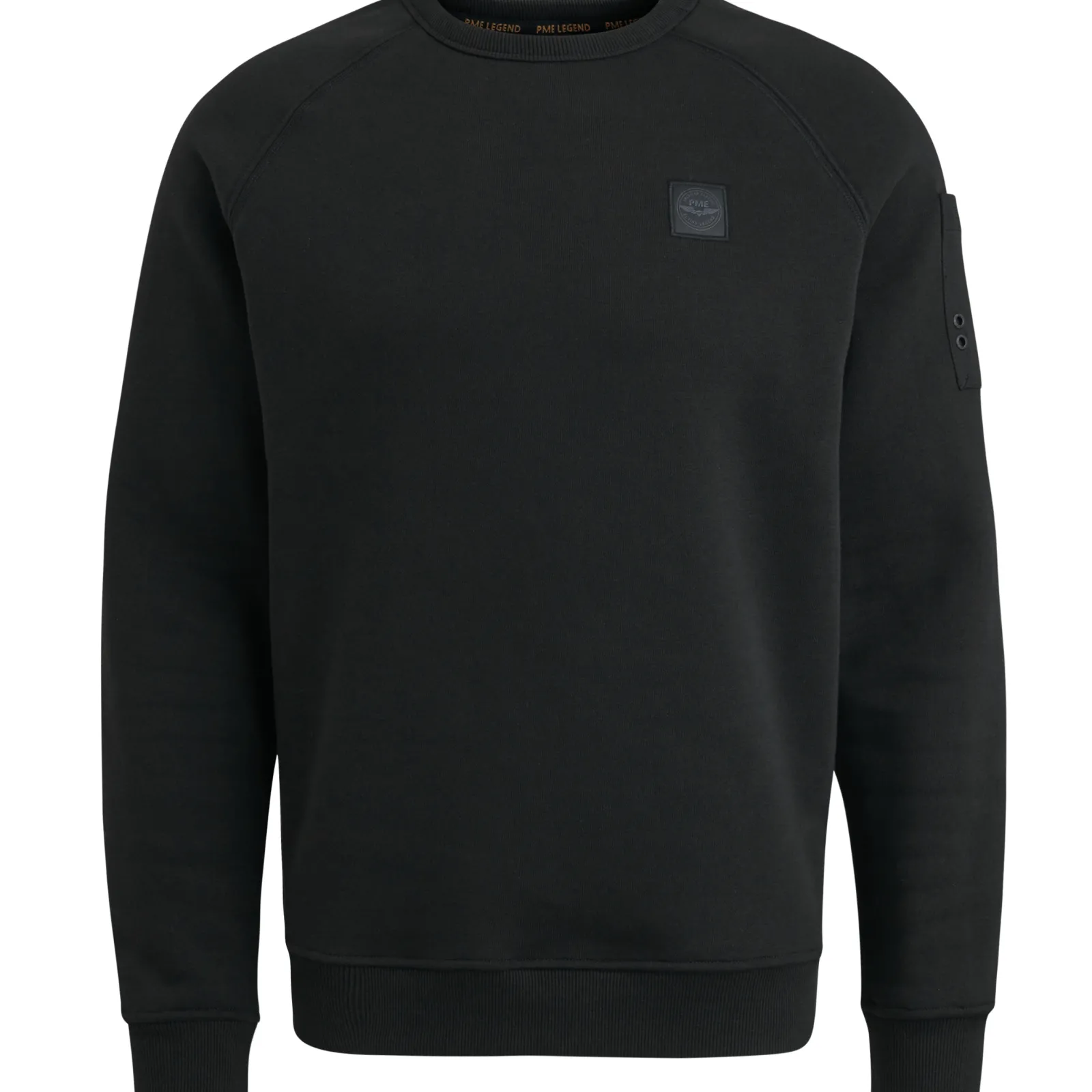 PME Legend Sweatshirt Met Flight Pocket Zwart Clearance