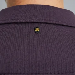 PME Legend Sweatshirt Met Polokraag Paars Flash Sale