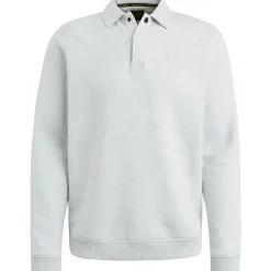 PME Legend Sweatshirt Met Polokraag Wit Best Sale