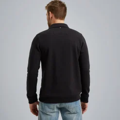 PME Legend Sweatshirt Met Polokraag Grijs Best
