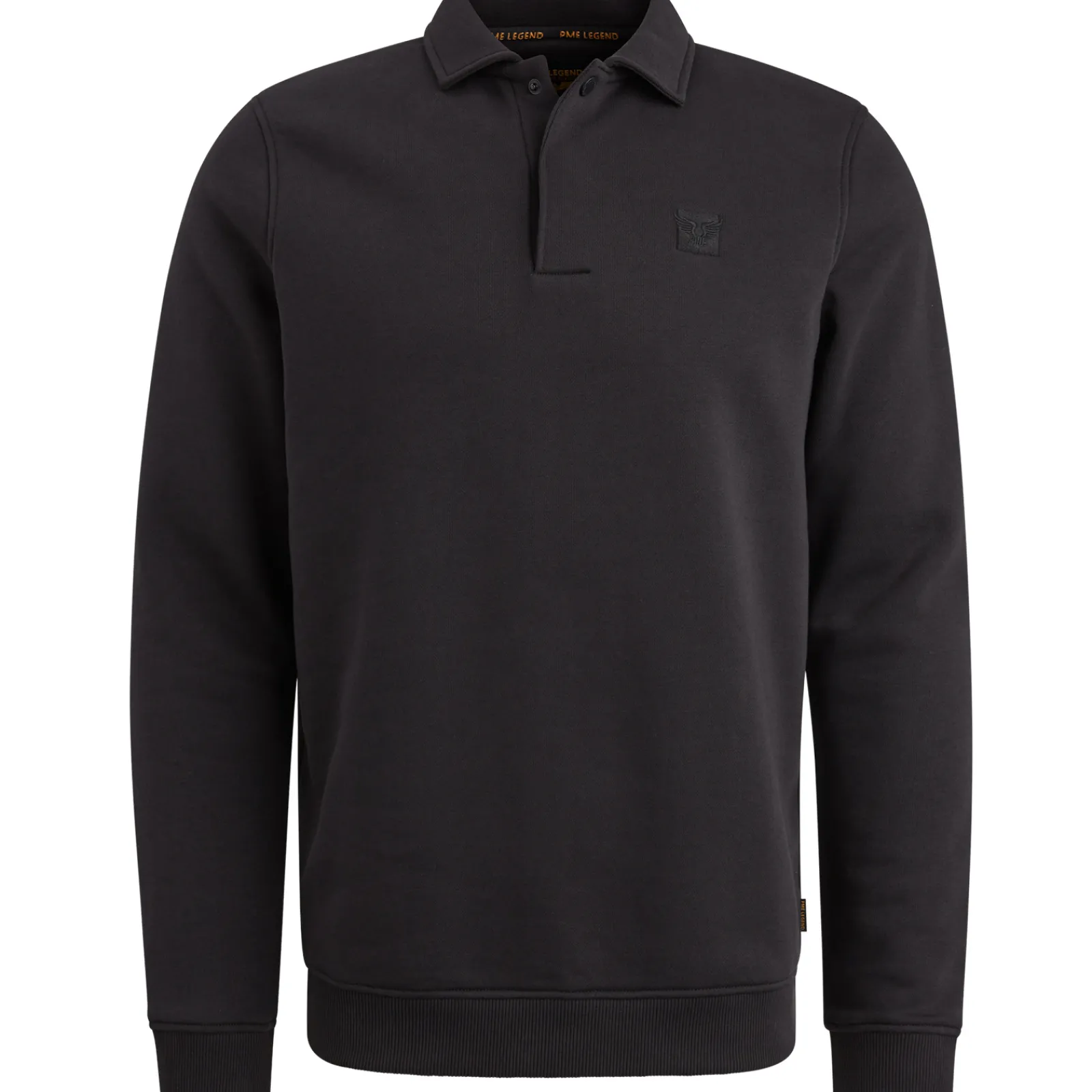 PME Legend Sweatshirt Met Polokraag Grijs Best