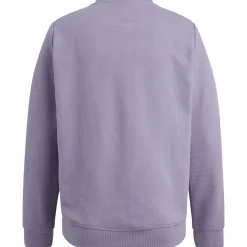 PME Legend Sweatshirt Met Wafelstructuur Paars Outlet