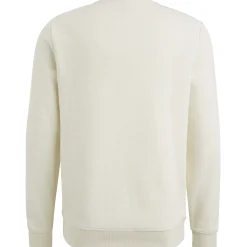 PME Legend Sweatshirt Met Wafelstructuur Beige Outlet