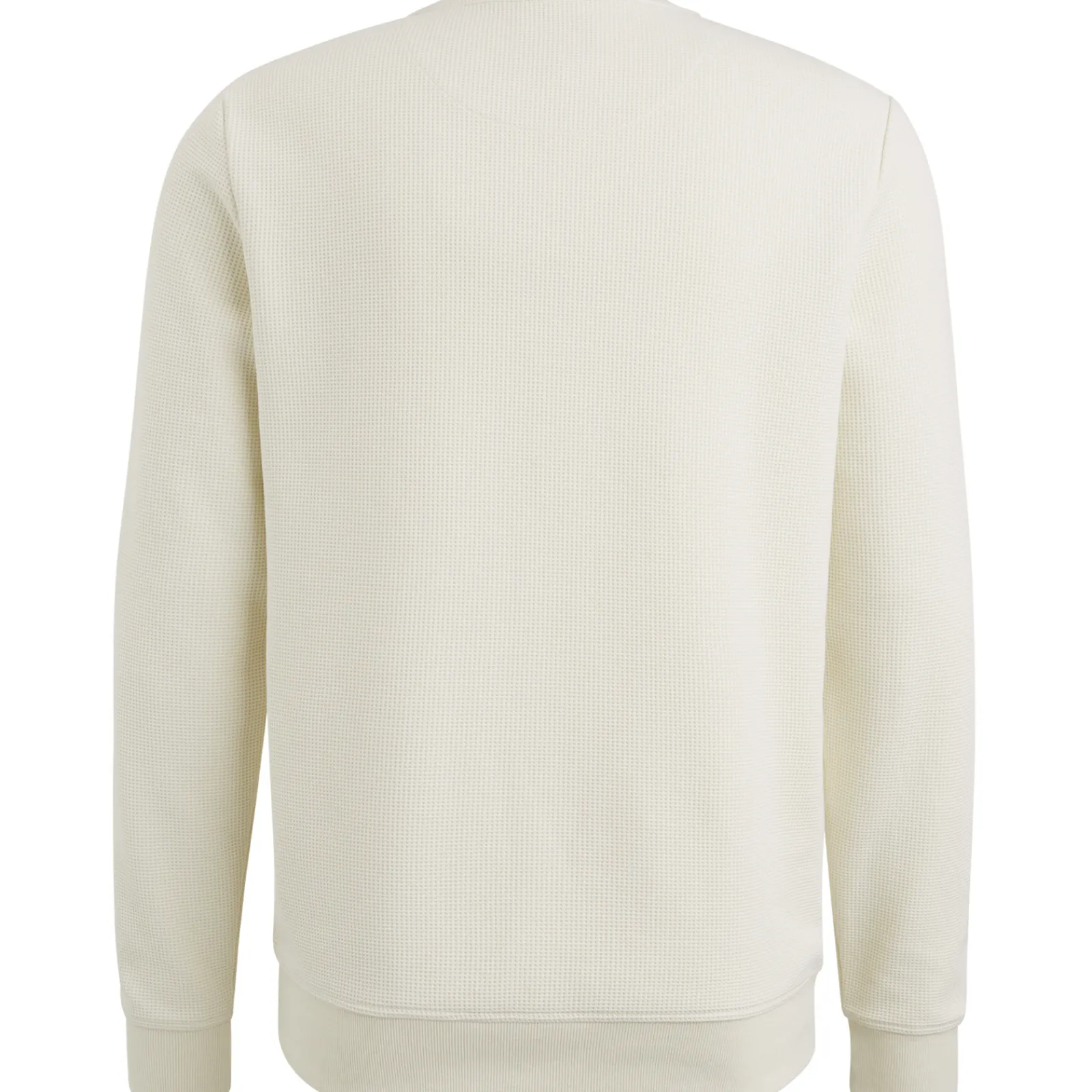PME Legend Sweatshirt Met Wafelstructuur Beige Outlet