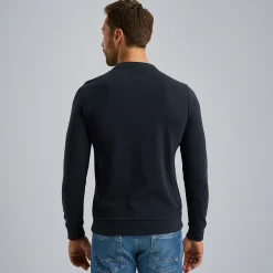 PME Legend Sweatshirt Van Interlock Sweatstof Blauw Hot