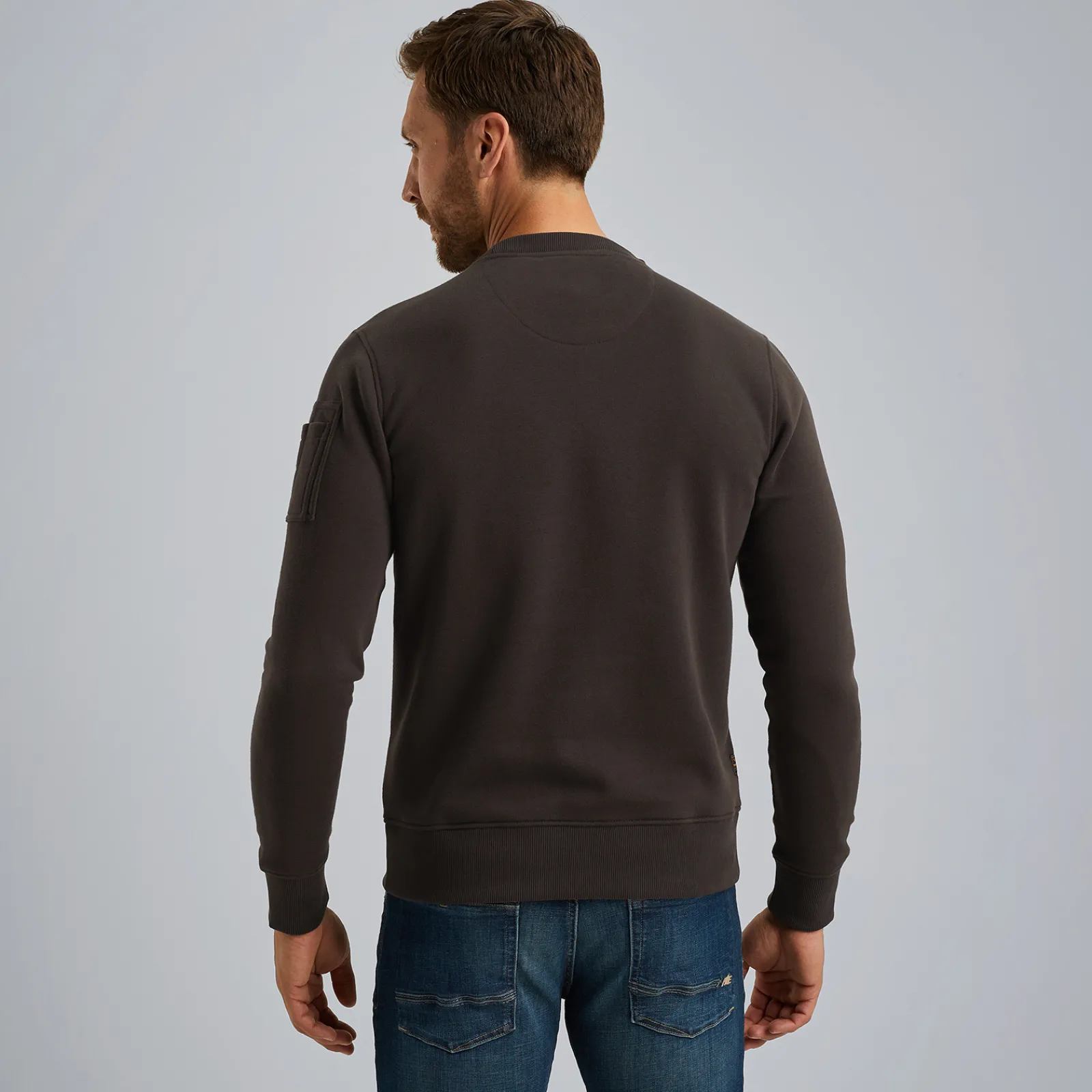 PME Legend Sweatshirt Van Terry Sweatstof Bruin Online