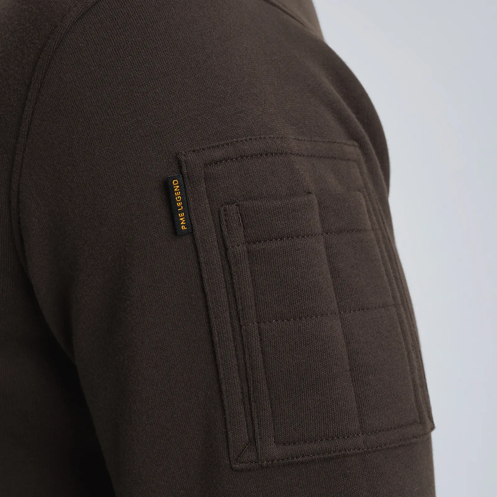 PME Legend Sweatshirt Van Terry Sweatstof Bruin Online
