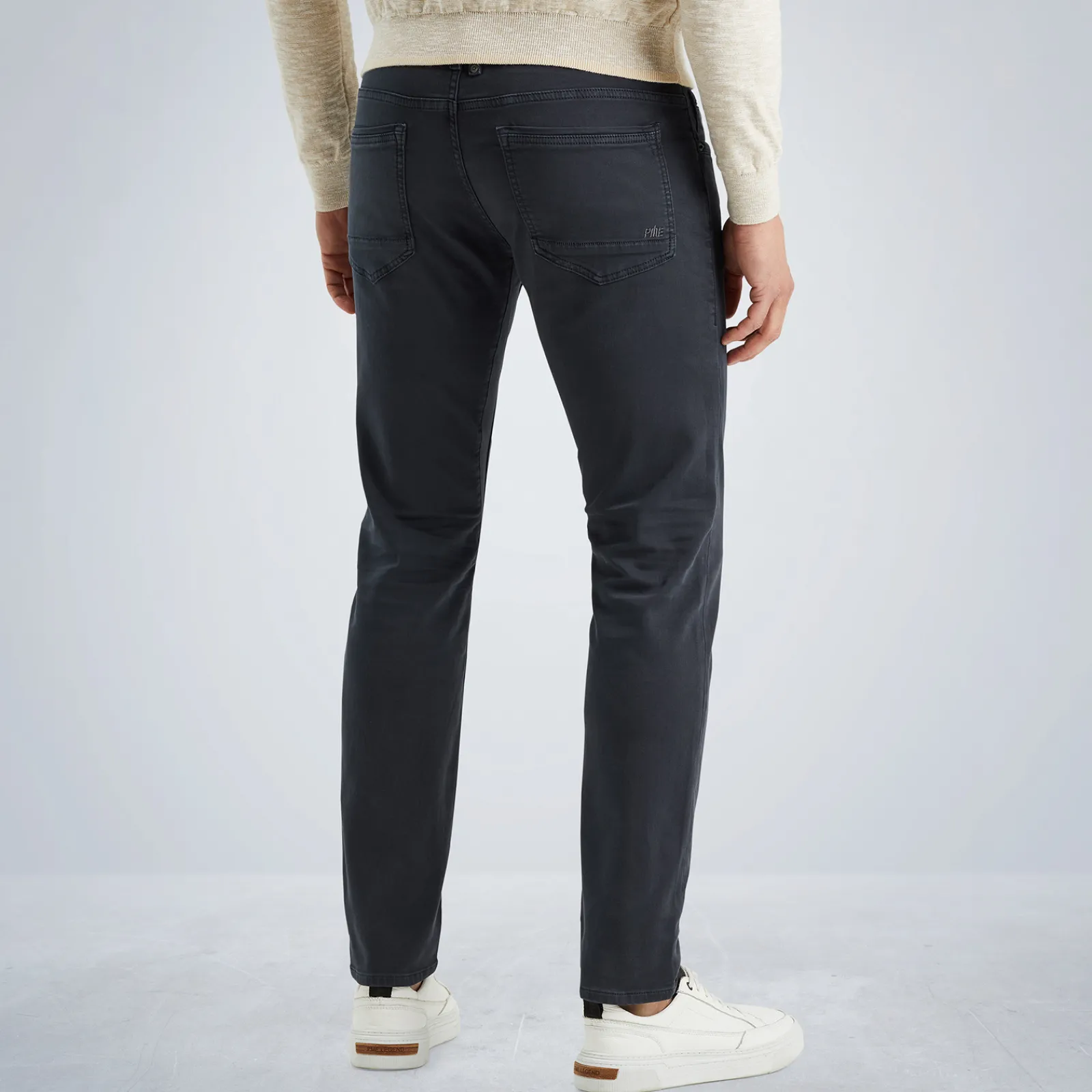 PME Legend Tailwheel Slim Fit Broek Van Colored Denim Blauw Clearance