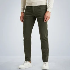PME Legend Tailwheel Slim Fit Broek Van Colored Denim Groen New