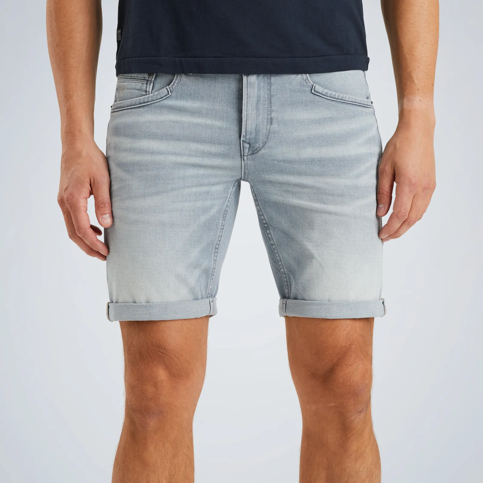 PME Legend Tailwheel Slim Fit Shorts Grijs Hot