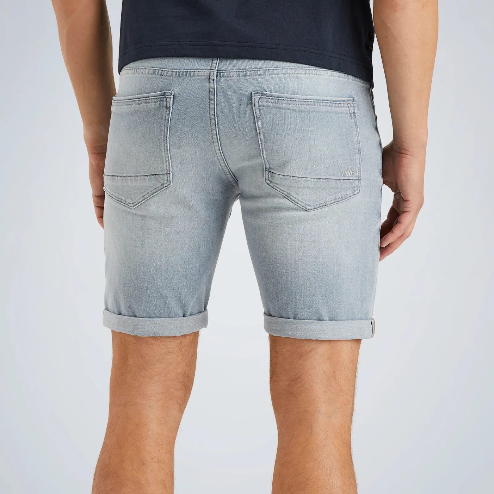 PME Legend Tailwheel Slim Fit Shorts Grijs Hot