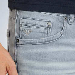 PME Legend Tailwheel Slim Fit Shorts Grijs Hot