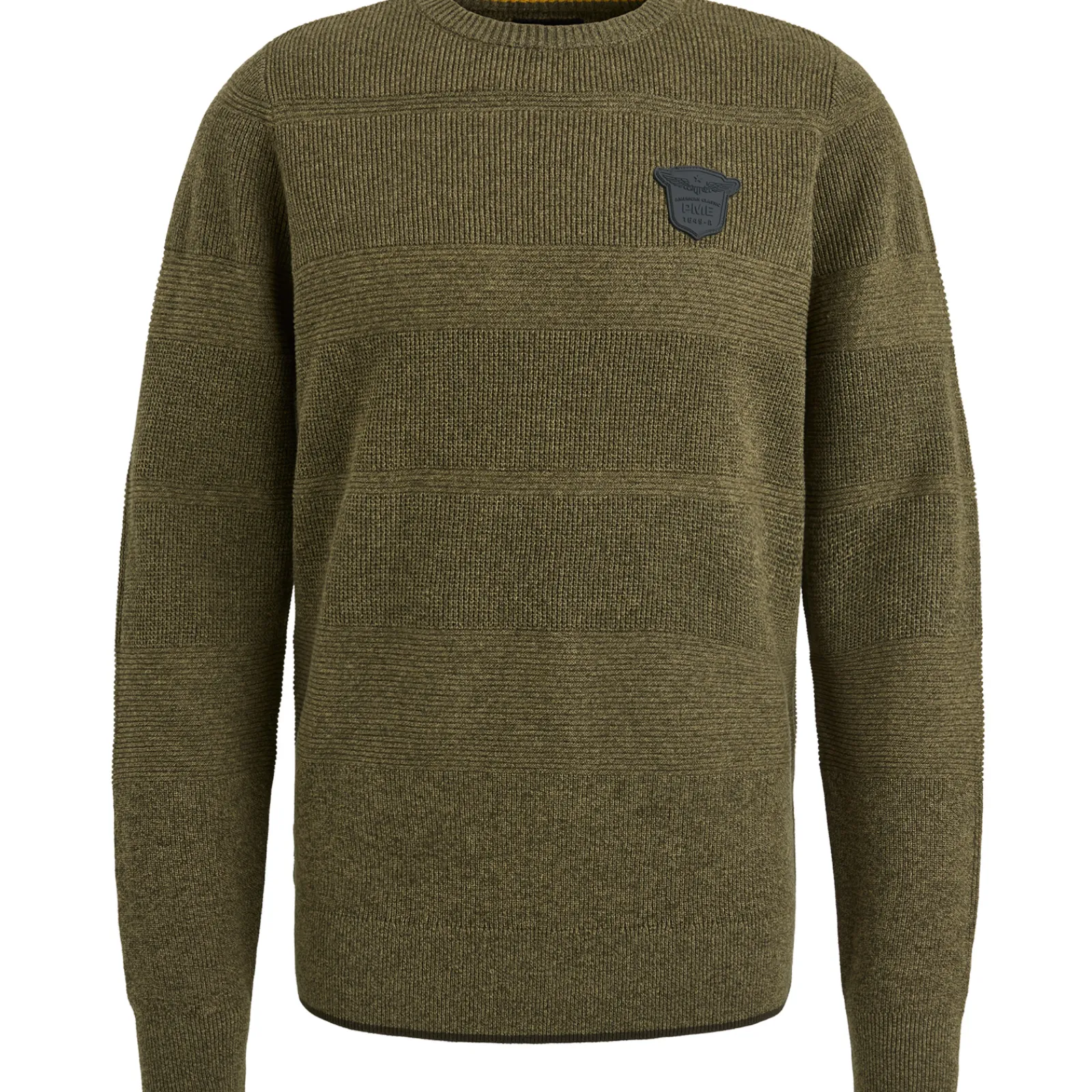 PME Legend Trui Met Badge Groen Sale