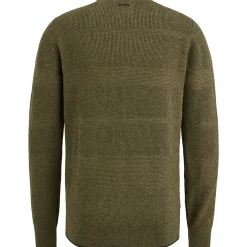 PME Legend Trui Met Badge Groen Sale