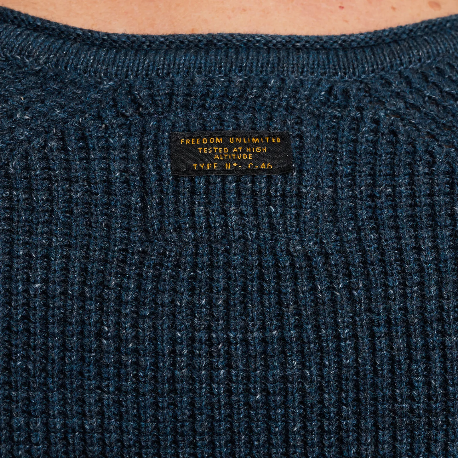 PME Legend Trui Met Flight Pocket Blauw Cheap