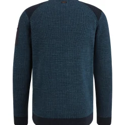 PME Legend Trui Met Flight Pocket Blauw Cheap