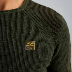 PME Legend Trui Met Flight Pocket Groen Hot