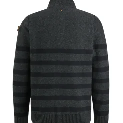 PME Legend Trui Met Halve Rits Grijs Shop