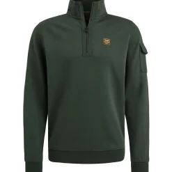 PME Legend Trui Met Halve Rits Groen Best