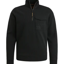 PME Legend Trui Met Halve Rits Grijs Flash Sale