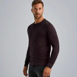 PME Legend Trui Van 100% Merinowol Paars Sale