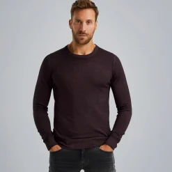 PME Legend Trui Van 100% Merinowol Paars Sale