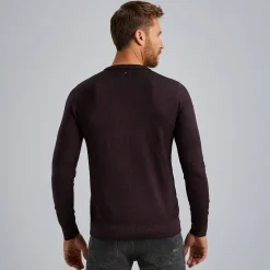 PME Legend Trui Van 100% Merinowol Paars Sale